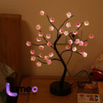 36 Pink Flower LED Cherry Tree Lamp